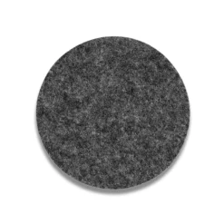 HAY Felt Wool Coaster In Dark Grey