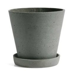 HAY Flowerpot With Saucer – L Green