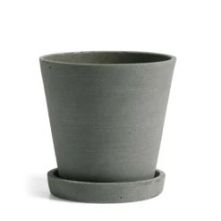 HAY Flowerpot With Saucer – Medium – Green