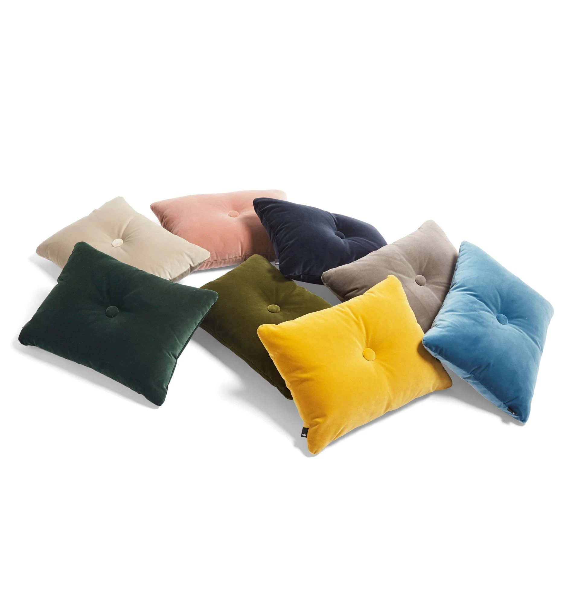 HAY Dot Cushion – Soft – Dark Green 4 HAY Dot Cushion – Soft – Dark Green - Image 2