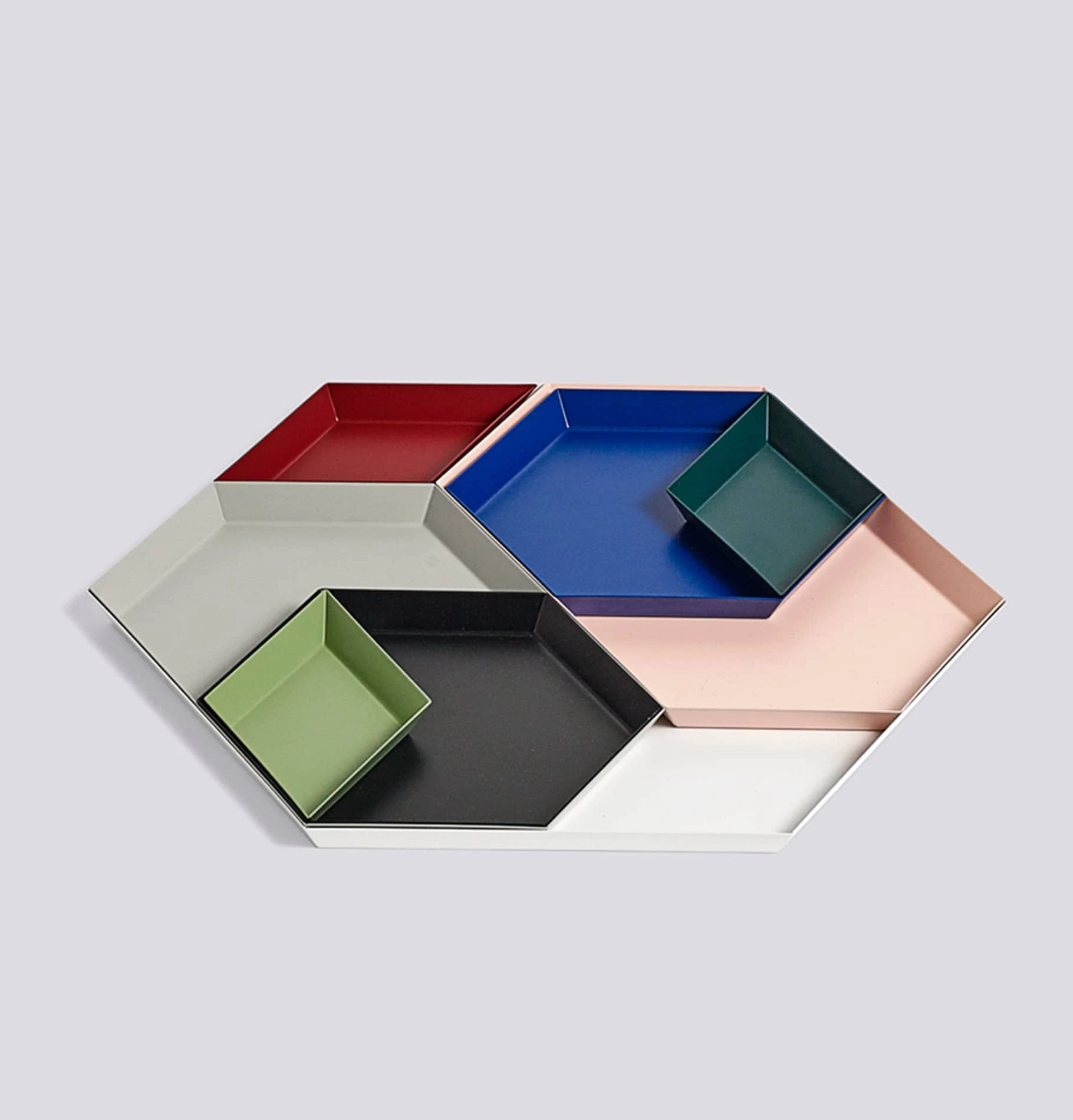 HAY Kaleido Tray - Black XS - Image 4