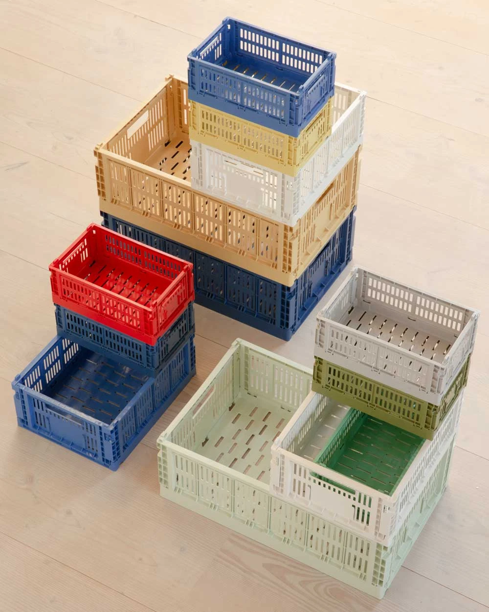 HAY Colour Crate – Small – Light Grey 4 HAY Colour Crate – Small – Light Grey - Image 2