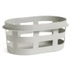 HAY Laundry Basket – Small – Light Grey -HAY shop ferm living laundry basket light grey 1