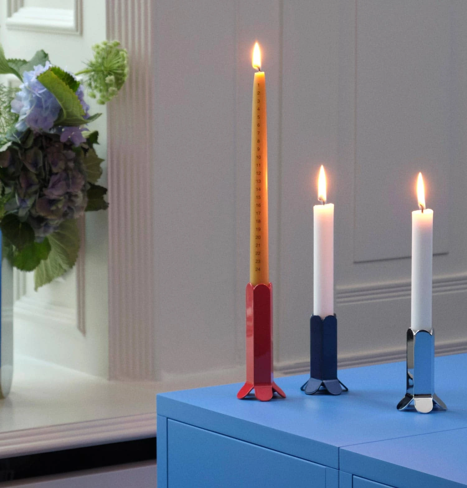 HAY Arcs Candleholder – Small – Mirror 4 HAY Arcs Candleholder – Small – Mirror - Image 2