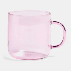 HAY Borosilicate Mug In Pink