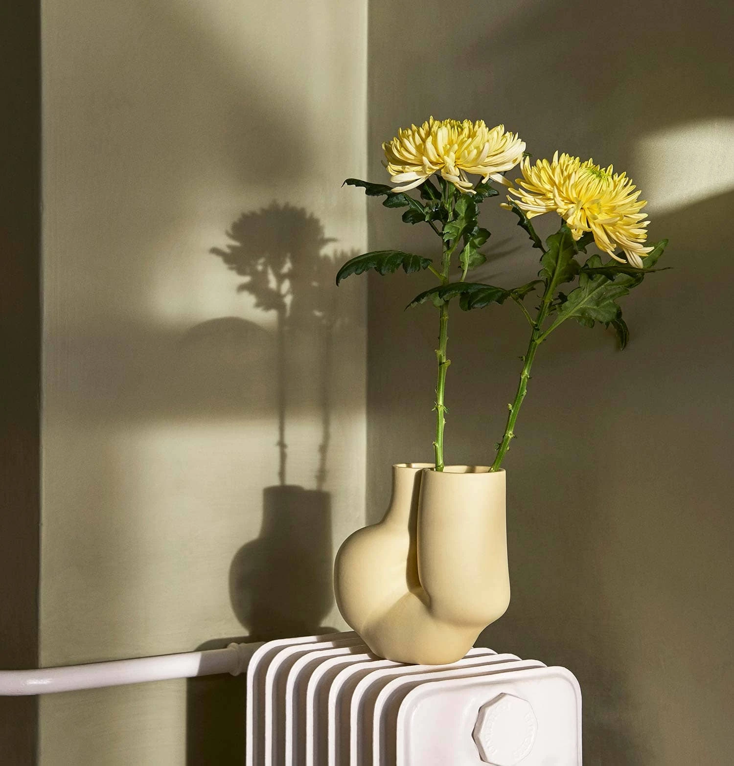 Hay W&S Vase β Chubby β Soft Yellow - Image 2