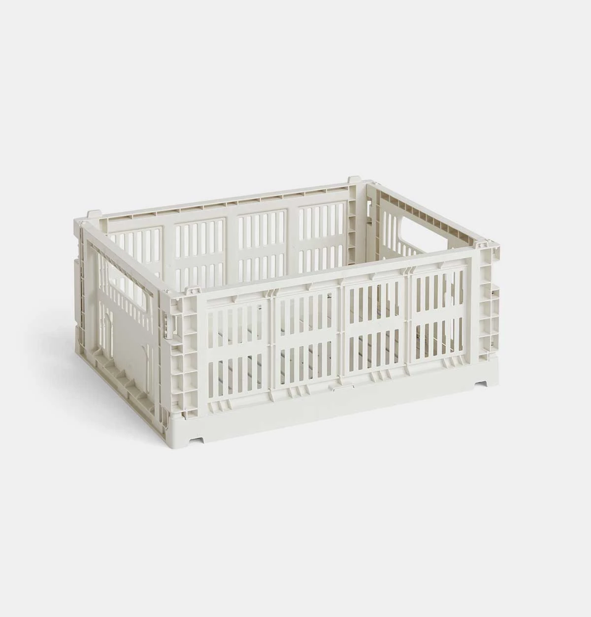 HAY Colour Crate β Medium β Off White