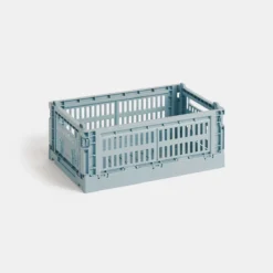 HAY Colour Crate – Small – Dusty Blue
