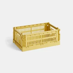 HAY Colour Crate – Small – Dusty Yellow