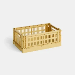 HAY Colour Crate – Small – Golden Yellow