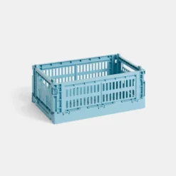 HAY Colour Crate β Small β Light Blue