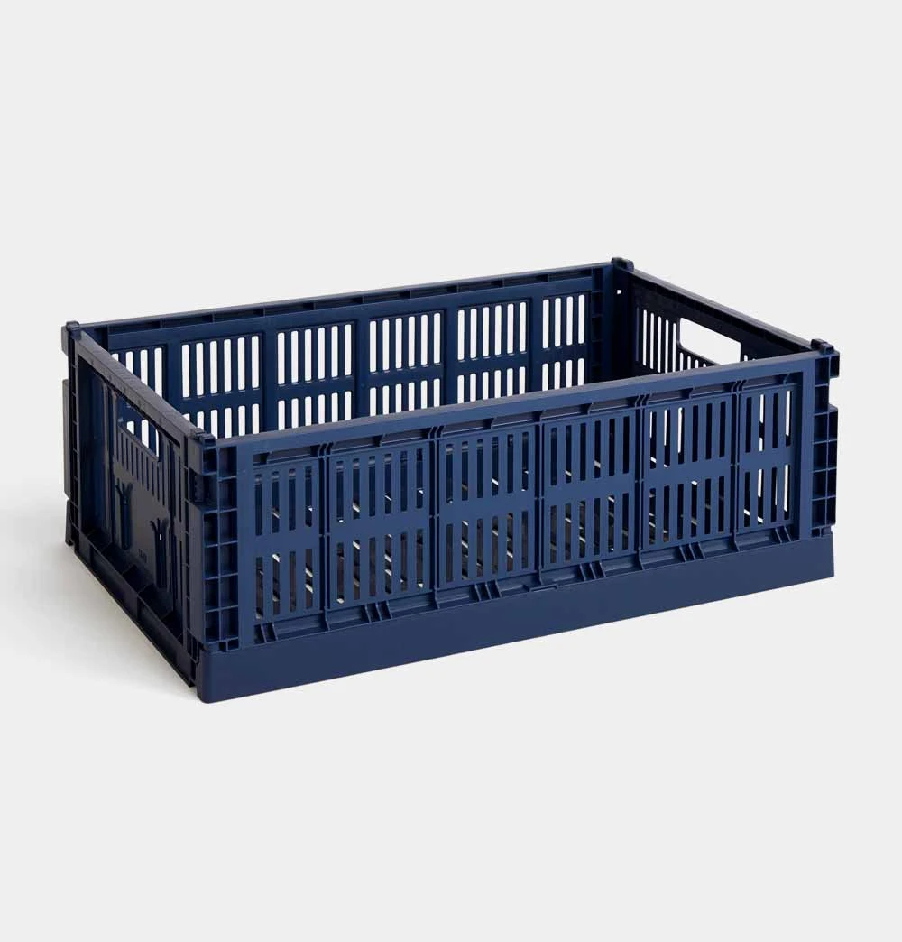 HAY Colour Crate β Large β Dark Blue