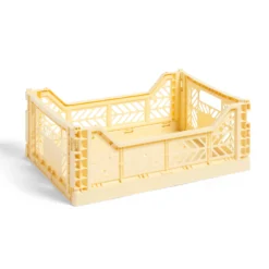 HAY Colour Crate – Medium – Light Yellow