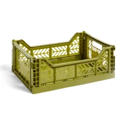 HAY Colour Crate – Medium – Olive
