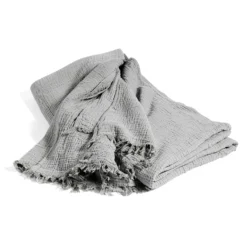 HAY Crinkle Bedspread In Grey