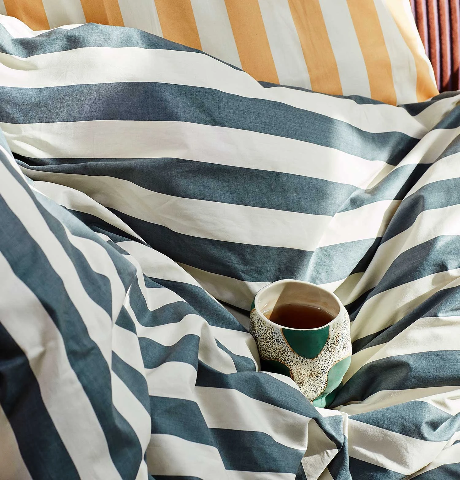 HAY Été Bed Linen Set – Dark Green - Image 3