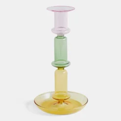 HAY Flare Tall Rainbow – Pink, Green And Yellow