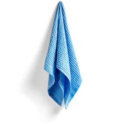 HAY Giant Waffle Guest Towel – Sky Blue
