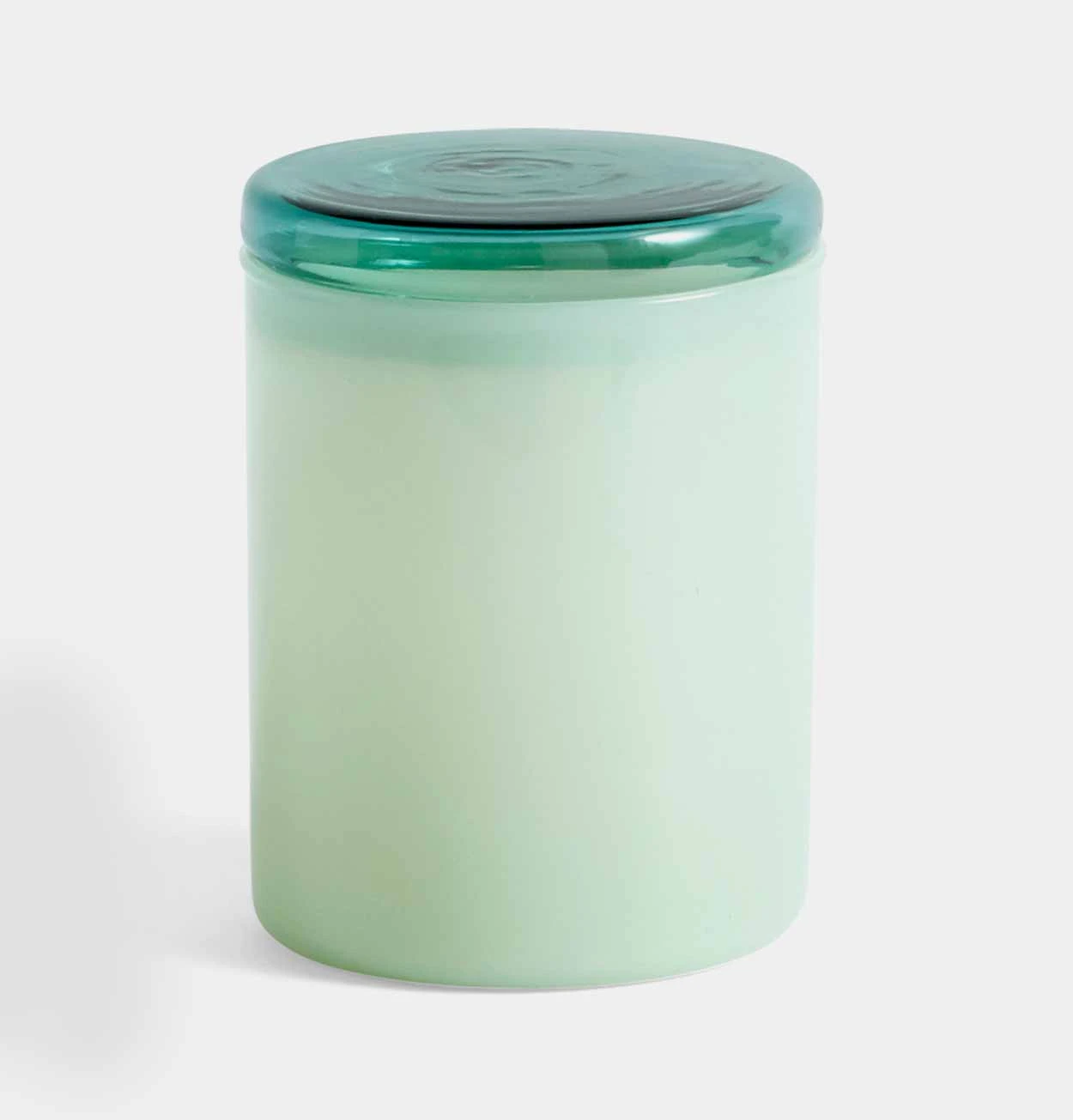 HAY Borosilicate Glass Jar In Jade Green β Small