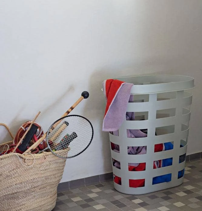 HAY Laundry Basket – Large – Grey - Image 2