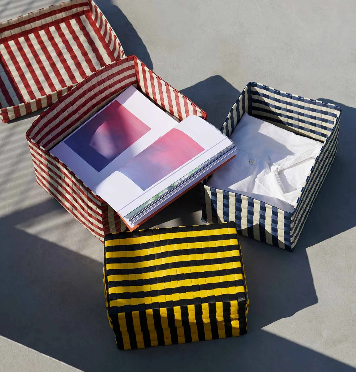 HAY Maxim Stripe Boxes – Various Sizes & Colours - Image 2