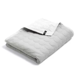 HAY Mega Dot Bedcover – 260 X 260 Cm – Light Grey