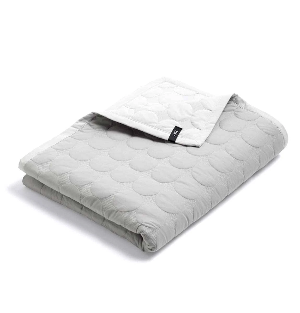 HAY Mega Dot Bedcover – 260 X 260 Cm – Light Grey