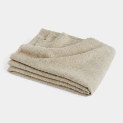 HAY Mono Blanket In Creme Melange