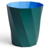 HAY Paper Paper Bin – Dark Green -HAY shop hay paper paper bin dark green 1