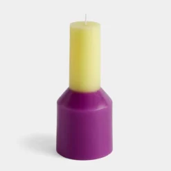 HAY Pillar Candle – Small Tall – Fuschia