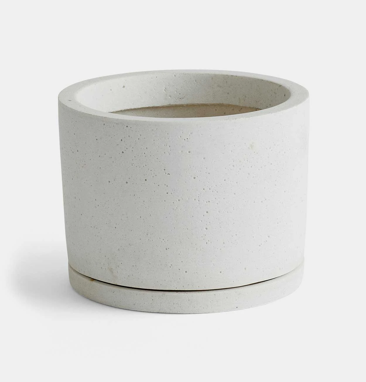 HAY Plant Pot With Saucer – Large – White