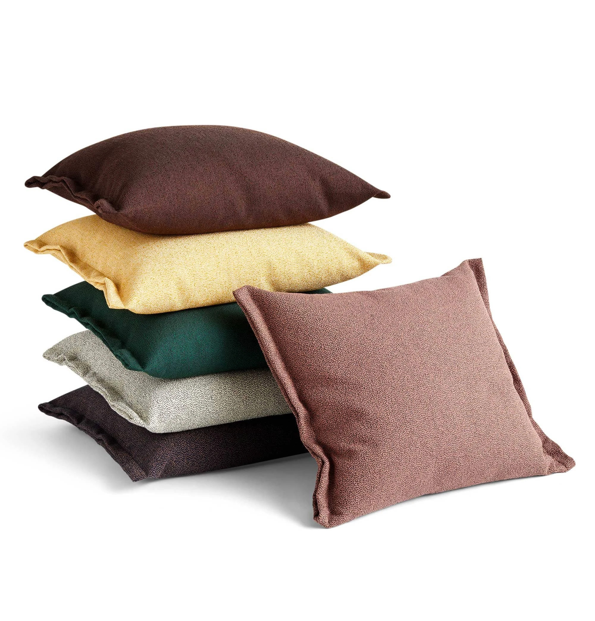 HAY Plica Cushion – Sprinkle – Dark Green 4 HAY Plica Cushion – Sprinkle – Dark Green - Image 2