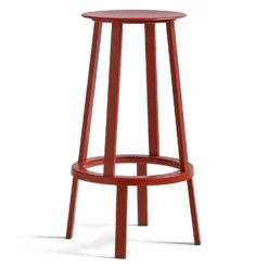 HAY Revolver Bar Stool – High – Red