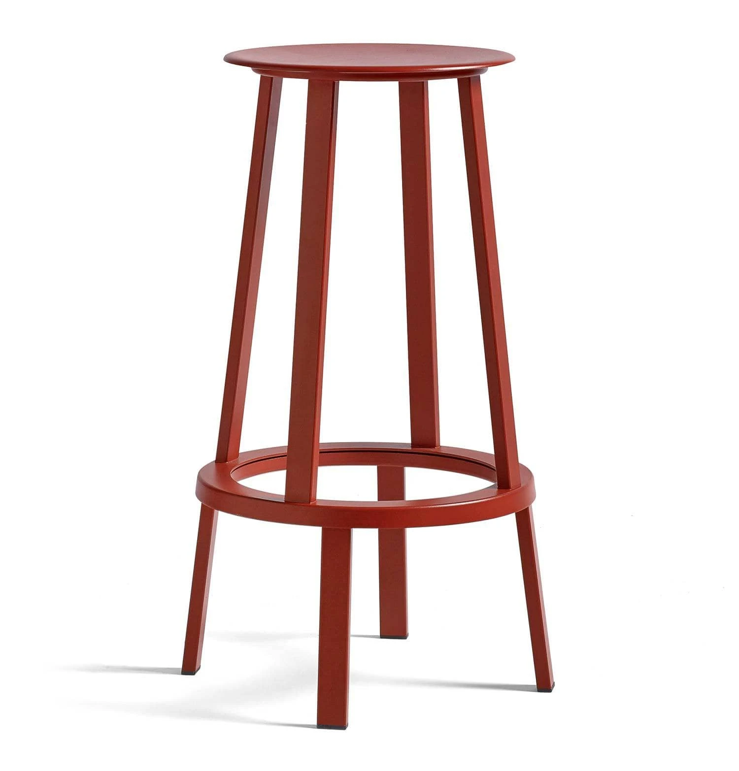 HAY Revolver Bar Stool β High β Red