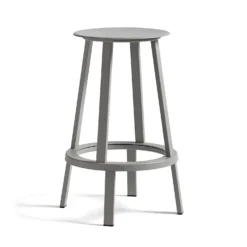 HAY Revolver Bar Stool – Low – Sky Grey