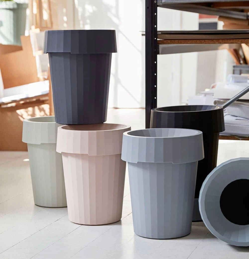 HAY Shade Bin In Blush - Image 3