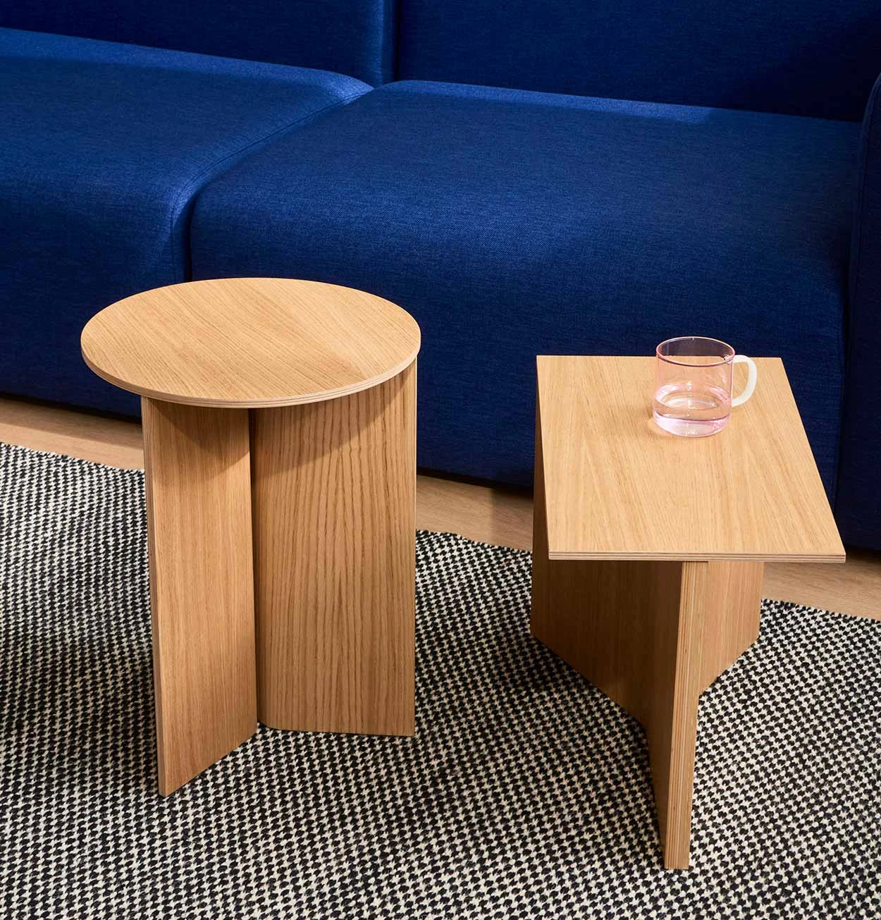 HAY Slit Table Wood In Various Sizes & Colours - Image 23