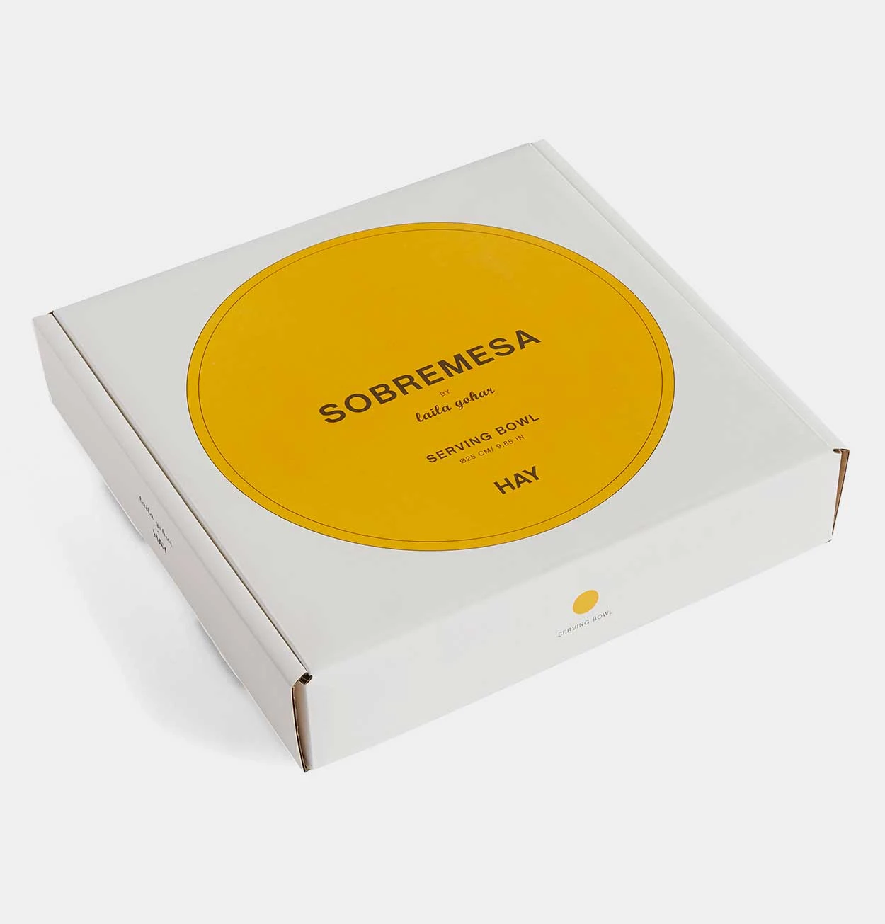 HAY Sobremesa Serving Bowl – Large – Yellow - Image 3