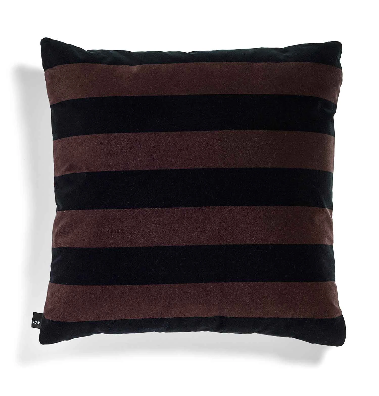 HAY Soft Stripe Cushion – 50 X 50 Cm – Burgundy 3 HAY Soft Stripe Cushion – 50 X 50 Cm – Burgundy