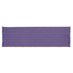 HAY Stripes And Stripes Rug – Cacao Sky – 200 X 60 Cm