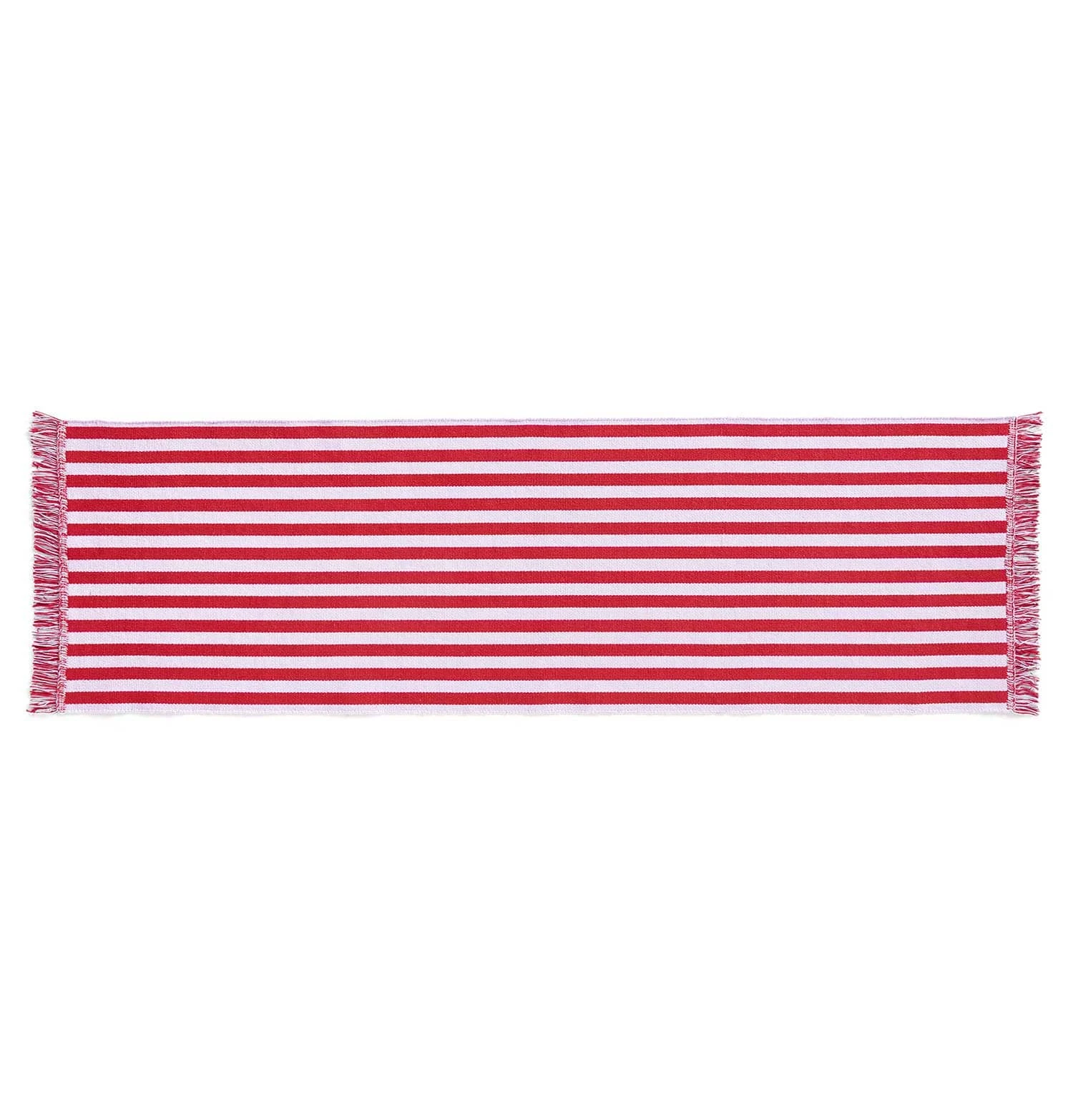HAY Stripes And Stripes Rug β Raspberry Ripple β 200 X 60 Cm