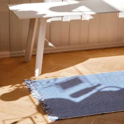 HAY Stripes And Stripes Rug – Bluebell Ripple – 200 X 60 Cm 8 HAY Stripes And Stripes Rug – Bluebell Ripple – 200 X 60 Cm -HAY shop hay stripes and stripes 3