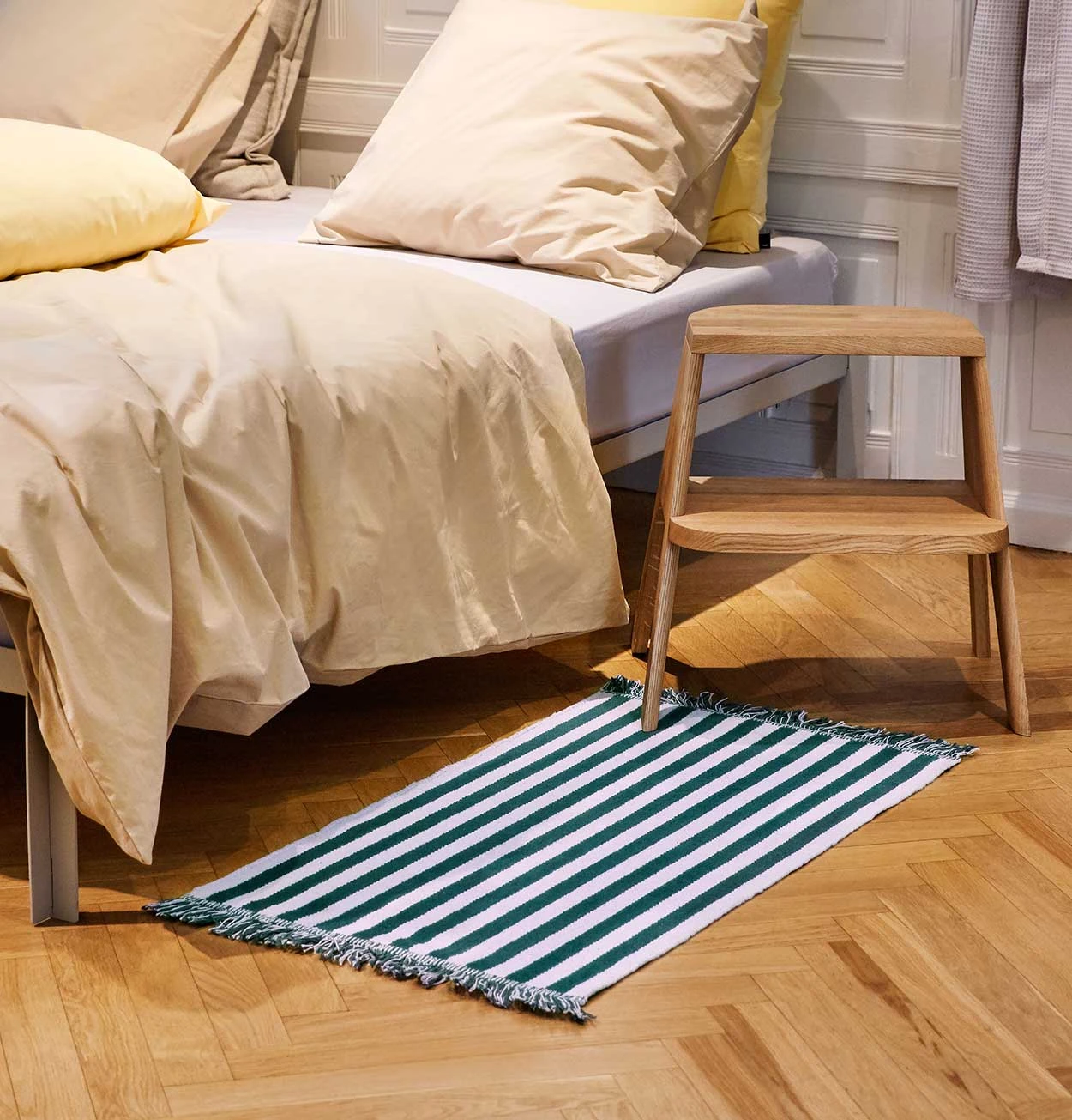 HAY Stripes And Stripes Door Mat In Lavender Field 4 HAY Stripes And Stripes Door Mat In Lavender Field - Image 2