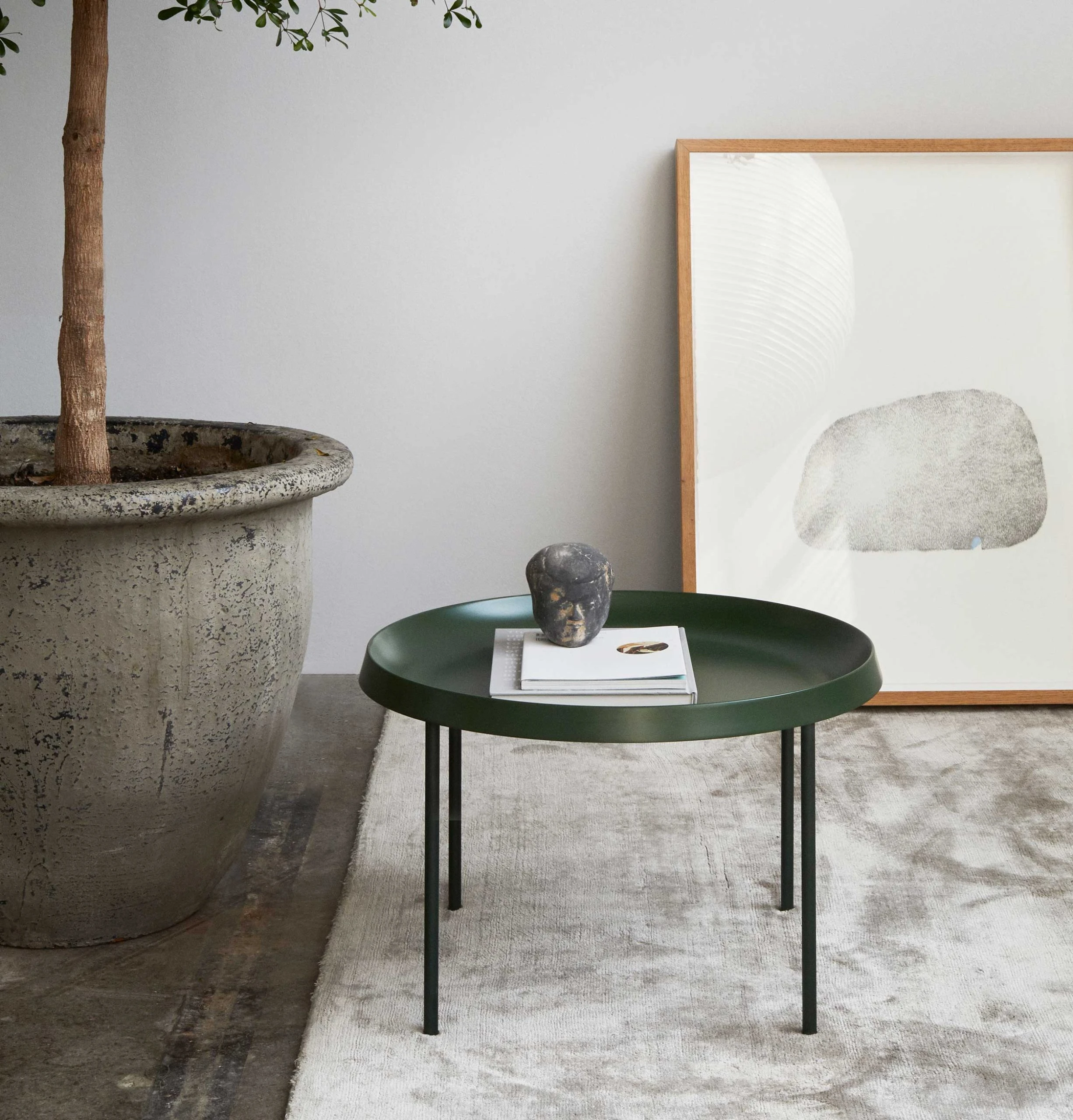 HAY Tulou Coffee Table β Matt Green - Image 2