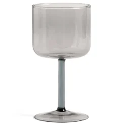 HAY Tint Wine Glass – Set Of 2 – Grey