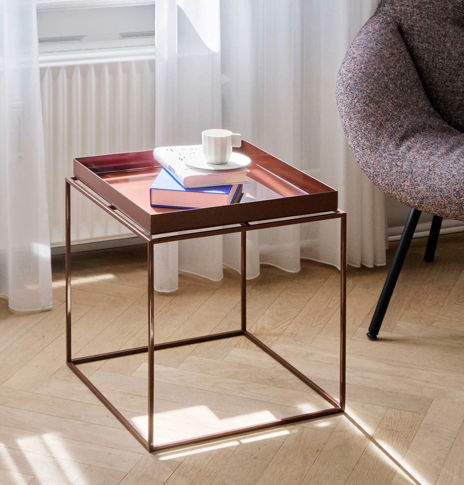 HAY Tray Table β Medium β Chocolate High - Image 2