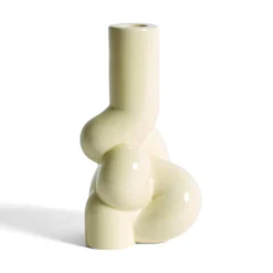 HAY W&S Candleholder – Soft Yellow