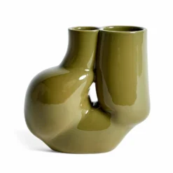 Hay W&S Vase – Chubby – Olive Green